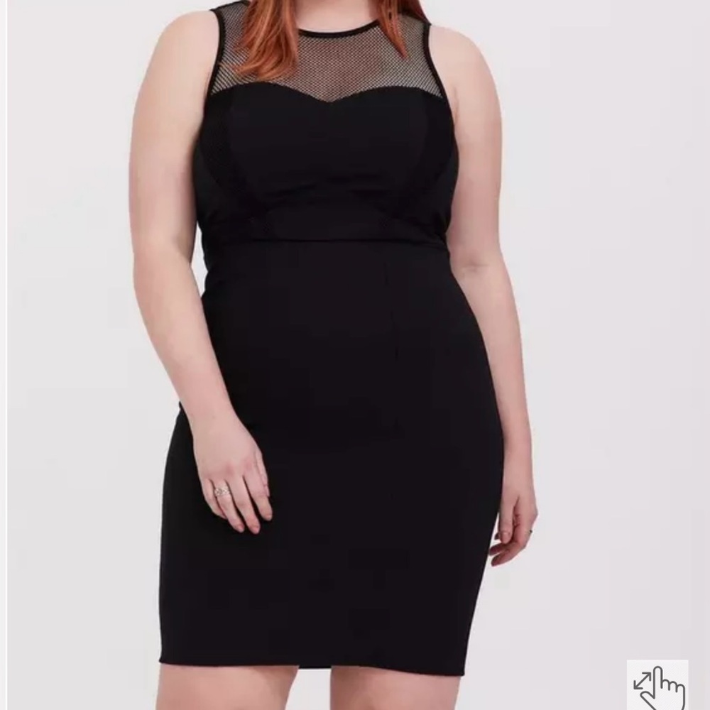Her Universe Black Sleeveless Mini Dress